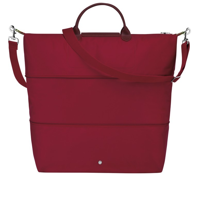 Reisetasche Le Pliage Green erweiterbar Rot, Farbe: rot/weinrot, Marke: Longchamp, EAN: 3597922086047, Bild 3 von 6