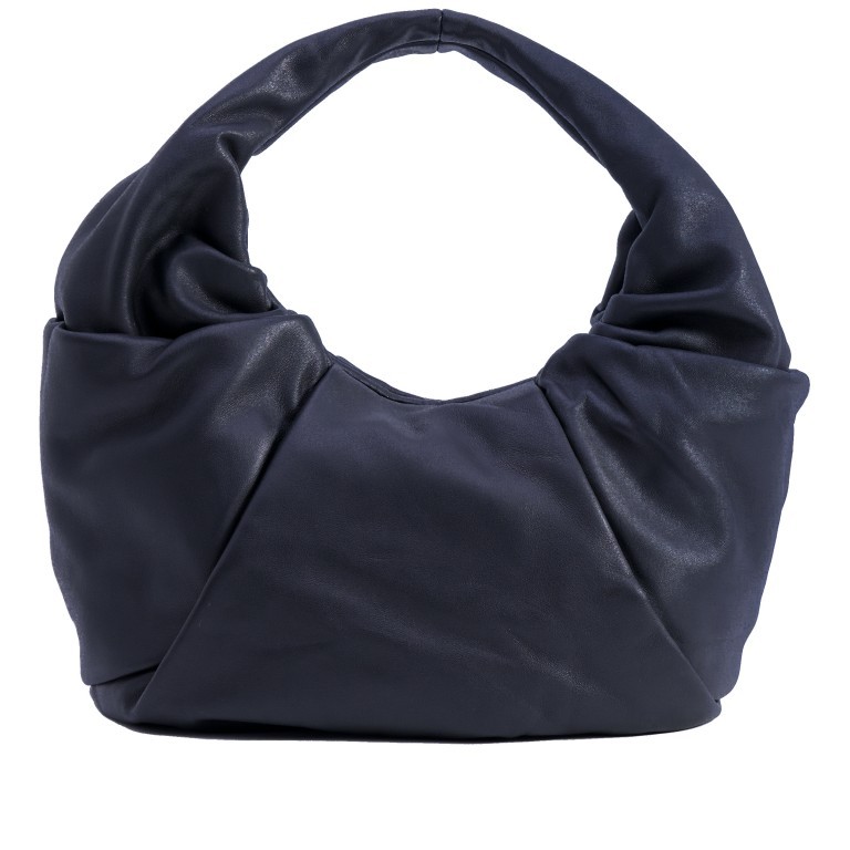 Beuteltasche Soft Volume Greta Silky Leather Midnight Blue, Farbe: blau/petrol, Marke: Les Visionnaires, EAN: 4260711670121, Abmessungen in cm: 51x48x20, Bild 1 von 7