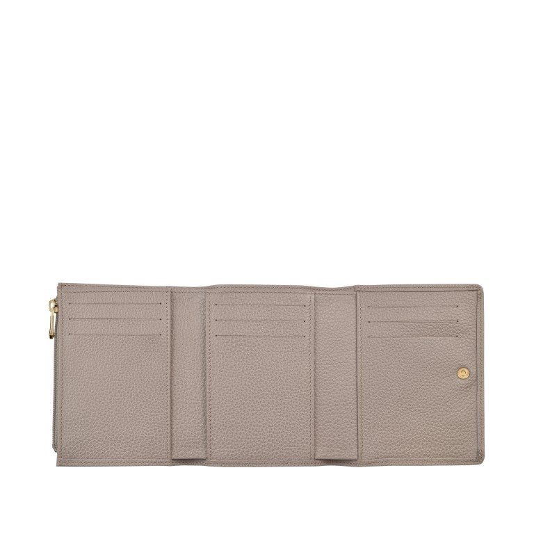 Geldbörse Le Foulonné 021-30021 Grau, Farbe: grau, Marke: Longchamp, EAN: 3597922153107, Abmessungen in cm: 12x6.5x2.5, Bild 2 von 2