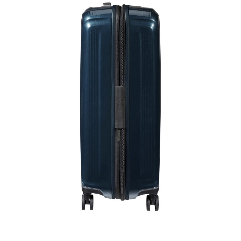 Koffer Nuon Spinner 69 erweiterbar Metallic Dark Blue, Farbe: blau/petrol, Marke: Samsonite, EAN: 5400520078322, Abmessungen in cm: 45x69x28, Bild 6 von 17