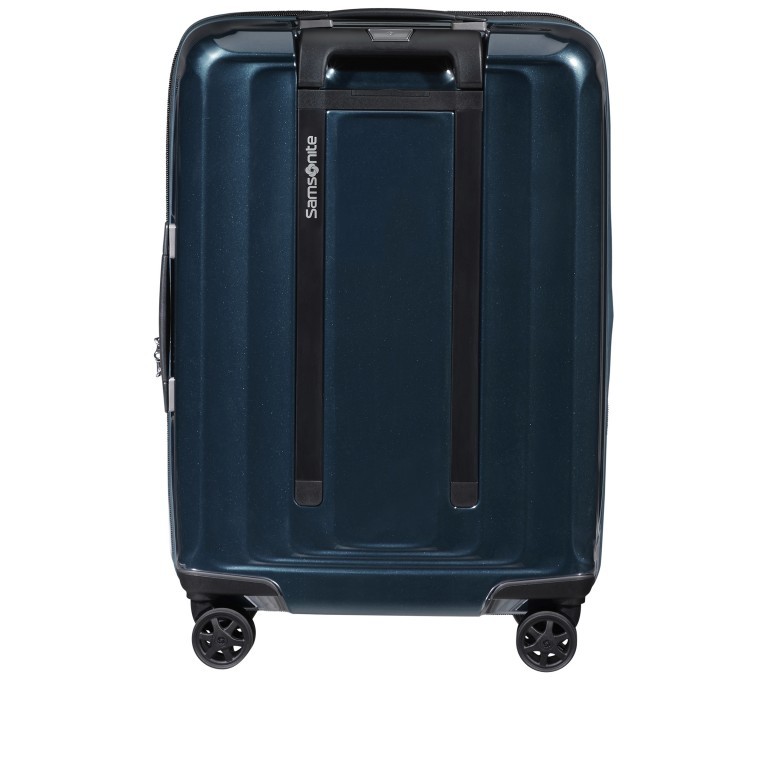 Koffer Nuon Spinner 55 erweiterbar Metallic Dark Blue, Farbe: blau/petrol, Marke: Samsonite, EAN: 5400520078308, Abmessungen in cm: 40x55x20, Bild 5 von 18
