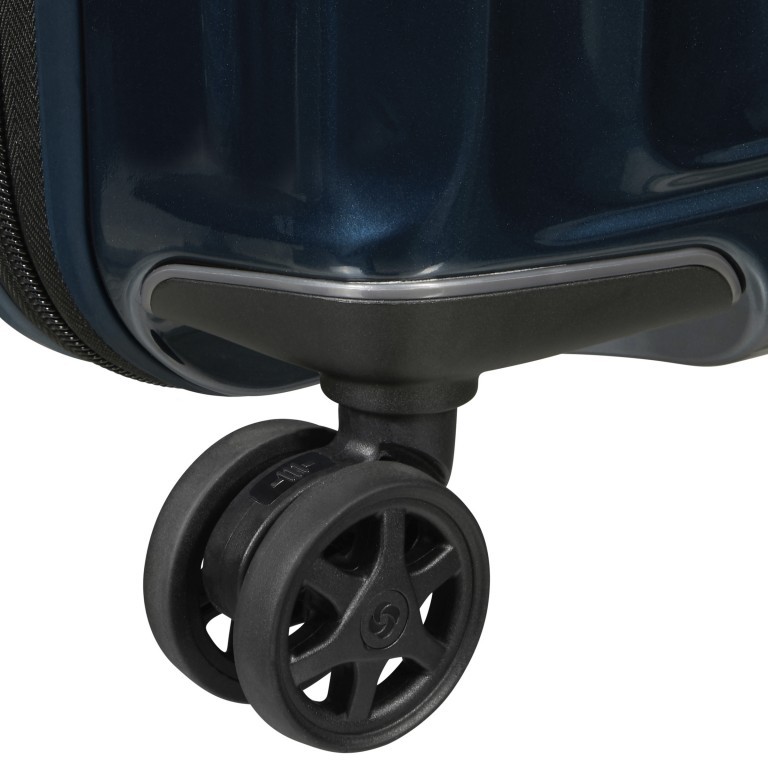 Koffer Nuon Spinner 55 erweiterbar Metallic Dark Blue, Farbe: blau/petrol, Marke: Samsonite, EAN: 5400520078308, Abmessungen in cm: 40x55x20, Bild 18 von 18