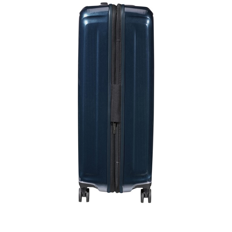 Koffer Nuon Spinner 75 erweiterbar Metallic Dark Blue, Farbe: blau/petrol, Marke: Samsonite, EAN: 5400520078346, Abmessungen in cm: 49x75x30, Bild 6 von 18