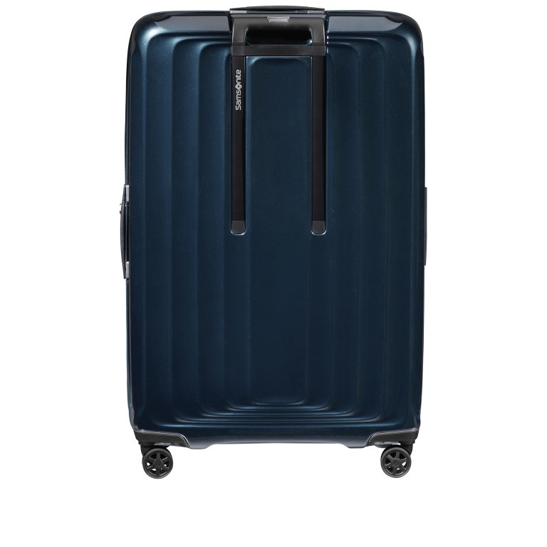 Koffer Nuon Spinner 81 erweiterbar Metallic Dark Blue, Farbe: blau/petrol, Marke: Samsonite, EAN: 5400520078360, Abmessungen in cm: 53x81x31, Bild 5 von 17