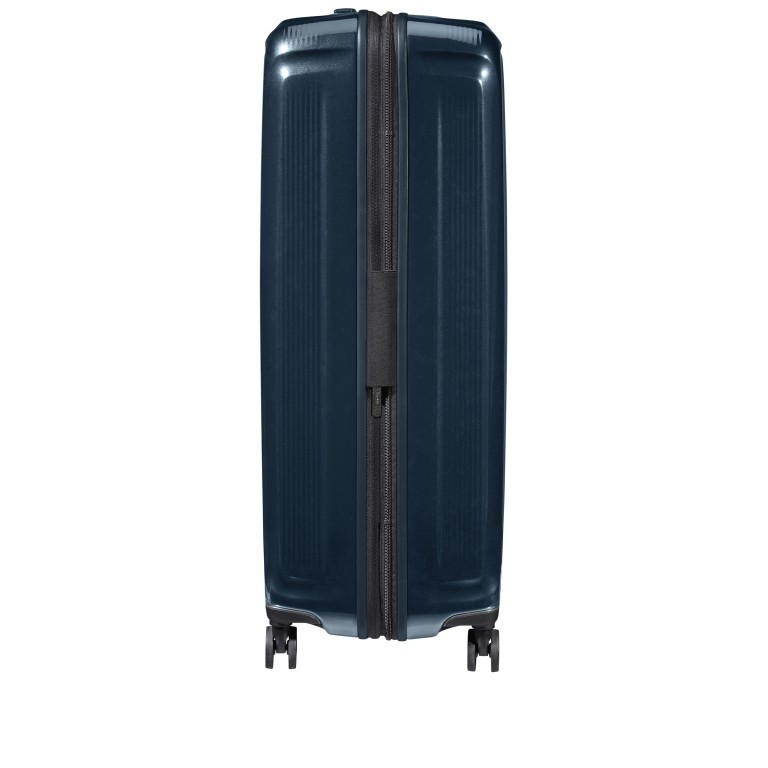 Koffer Nuon Spinner 81 erweiterbar Metallic Dark Blue, Farbe: blau/petrol, Marke: Samsonite, EAN: 5400520078360, Abmessungen in cm: 53x81x31, Bild 6 von 17