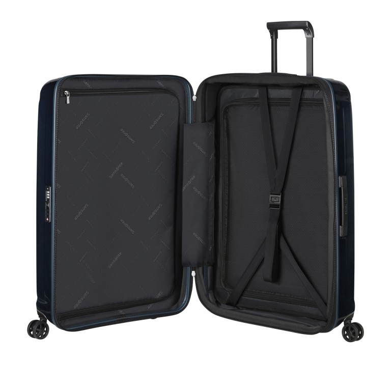 Koffer Nuon Spinner 81 erweiterbar Metallic Dark Blue, Farbe: blau/petrol, Marke: Samsonite, EAN: 5400520078360, Abmessungen in cm: 53x81x31, Bild 9 von 17