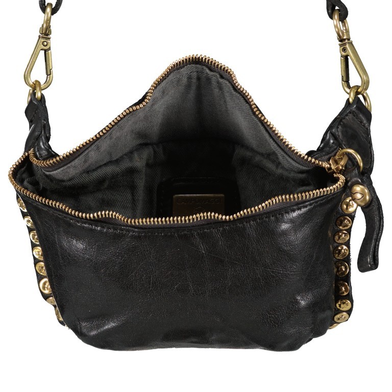 Gürteltasche / Umhängetasche Medium 20610-X1494 Nero, Farbe: schwarz, Marke: Campomaggi, EAN: 8054302882781, Bild 8 von 9