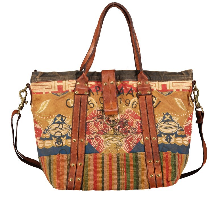 Shopper Cyrus X1951 Cognac, Farbe: bunt, Marke: Campomaggi, EAN: 8054302858458, Bild 1 von 8