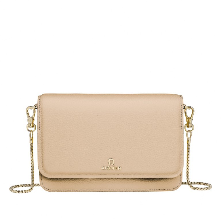 Clutch Fashion 156-743 Marzipan Beige, Farbe: beige, Marke: AIGNER, EAN: 4055539423000, Abmessungen in cm: 20x13x3.5, Bild 1 von 6