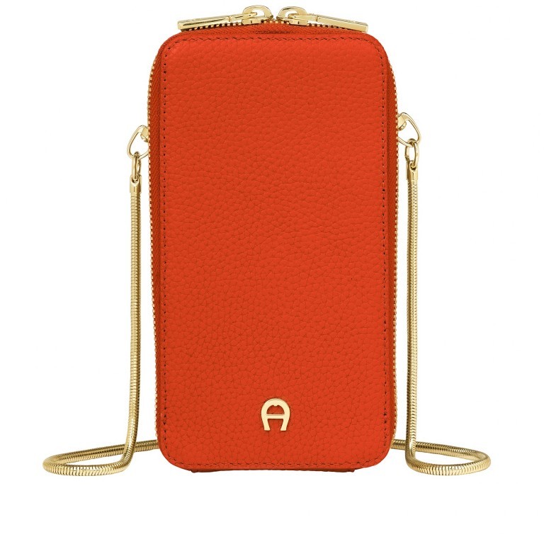 Handytasche Mobile Bag 163-139 Marigold Orange, Farbe: orange, Marke: AIGNER, EAN: 4055539423673, Abmessungen in cm: 9.5x17x2, Bild 1 von 6