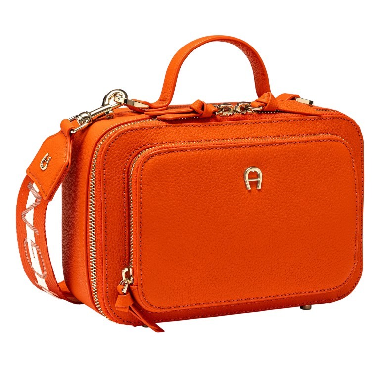 Umhängetasche Zita Umhängetasche S Marigold Orange, Farbe: orange, Marke: AIGNER, EAN: 4055539420054, Abmessungen in cm: 23x15x10, Bild 2 von 6