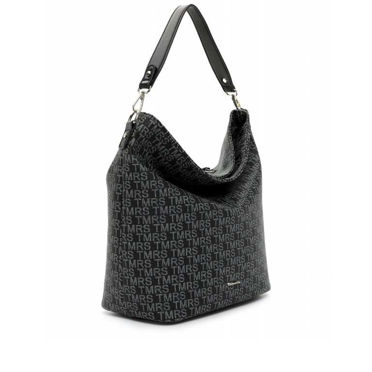 Beuteltasche Grace Black, Farbe: schwarz, Marke: Tamaris, EAN: 4063512051454, Abmessungen in cm: 28x32x15, Bild 2 von 5