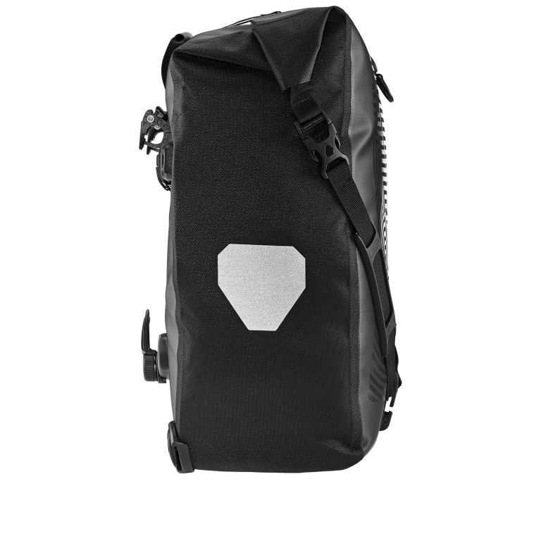 Fahrradtasche Back-Roller Design Cycledelic II Hinterrad Einzeltasche Volumen 20 Liter Black Matt, Farbe: schwarz, Marke: Ortlieb, EAN: 4013051054553, Bild 2 von 7