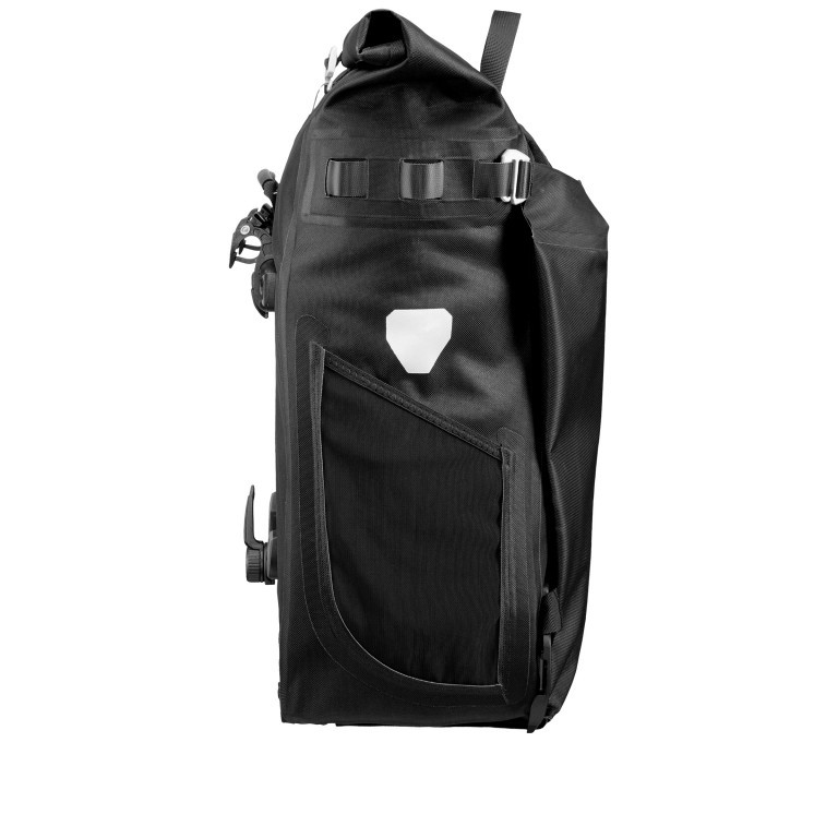 Fahrradtasche Vario PS Rucksack mit Hinterrad-Aufhängesystem Volumen 26 Liter Black, Farbe: schwarz, Marke: Ortlieb, EAN: 4013051054409, Abmessungen in cm: 31x47x22, Bild 4 von 20