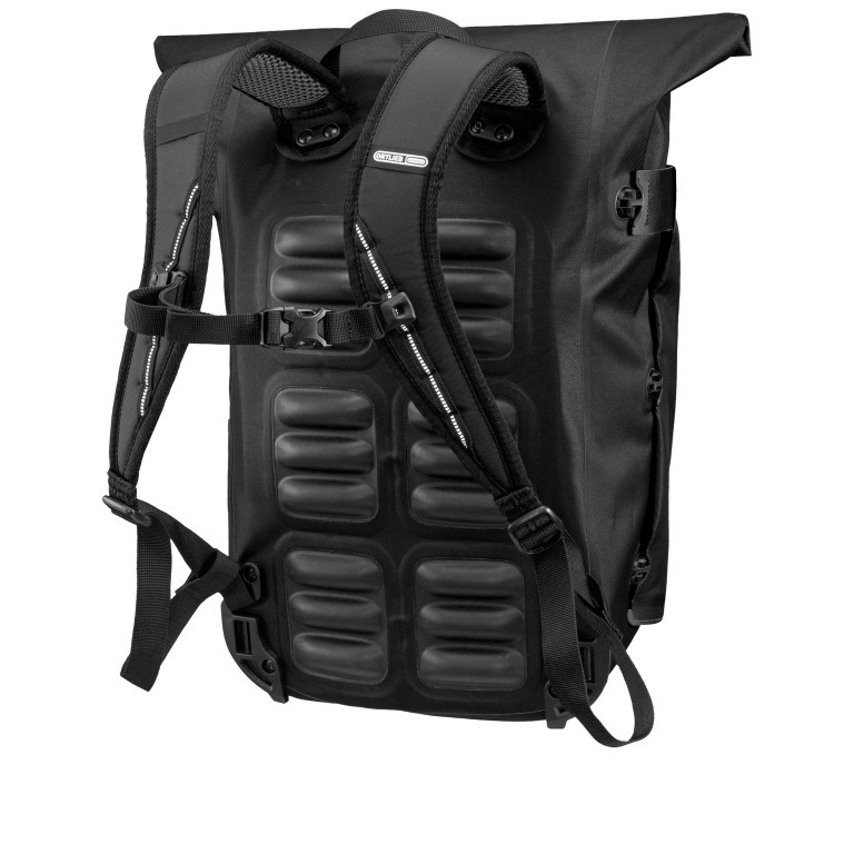 Fahrradtasche Vario PS Rucksack mit Hinterrad-Aufhängesystem Volumen 26 Liter Black, Farbe: schwarz, Marke: Ortlieb, EAN: 4013051054409, Abmessungen in cm: 31x47x22, Bild 6 von 20