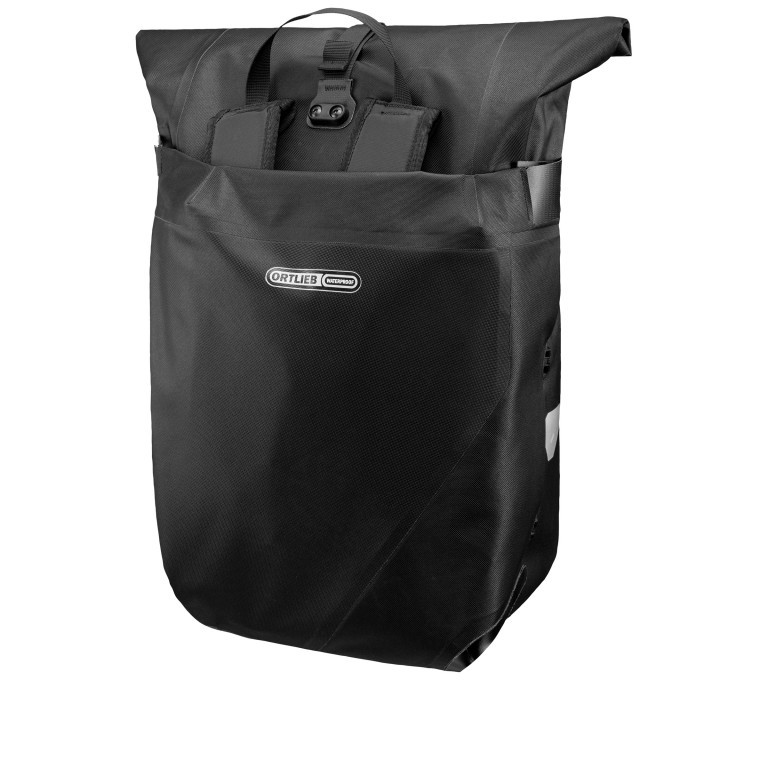 Fahrradtasche Vario PS Rucksack mit Hinterrad-Aufhängesystem Volumen 26 Liter Black, Farbe: schwarz, Marke: Ortlieb, EAN: 4013051054409, Abmessungen in cm: 31x47x22, Bild 7 von 20