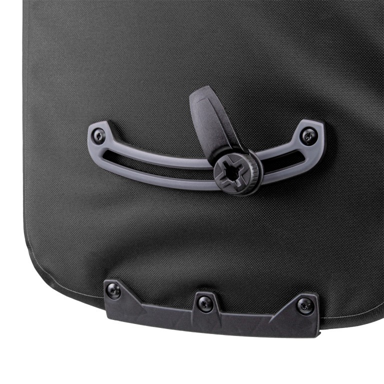 Fahrradtasche Vario PS Rucksack mit Hinterrad-Aufhängesystem Volumen 26 Liter Black, Farbe: schwarz, Marke: Ortlieb, EAN: 4013051054409, Abmessungen in cm: 31x47x22, Bild 14 von 20