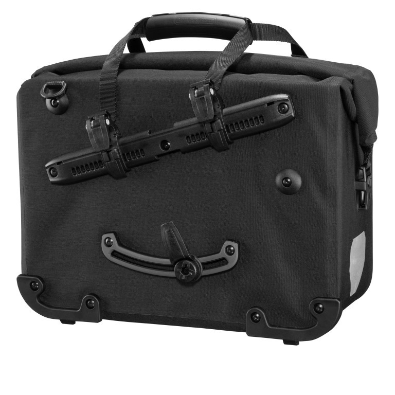Fahrradtasche Office-Bag Cordura Aktentasche mit Hinterrad-Aufhängesystem Volumen 21 Liter Black, Farbe: schwarz, Marke: Ortlieb, EAN: 4013051037488, Abmessungen in cm: 40x30x17, Bild 3 von 10
