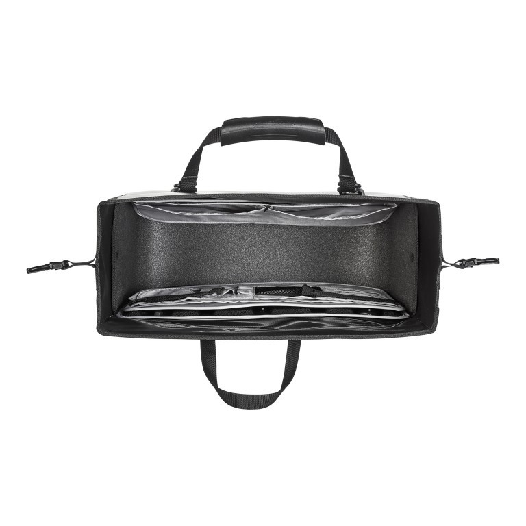 Fahrradtasche Office-Bag Plane Aktentasche mit Hinterrad-Aufhängesystem Volumen 21 Liter Black, Farbe: schwarz, Marke: Ortlieb, EAN: 4013051045148, Abmessungen in cm: 40x30x17, Bild 8 von 9
