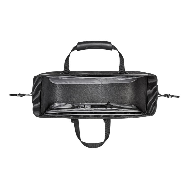Fahrradtasche Office-Bag High Visibility Aktentasche mit Hinterrad-Aufhängesystem Volumen 21 Liter Black Reflective, Farbe: schwarz, Marke: Ortlieb, EAN: 4013051039635, Abmessungen in cm: 40x30x17, Bild 9 von 12