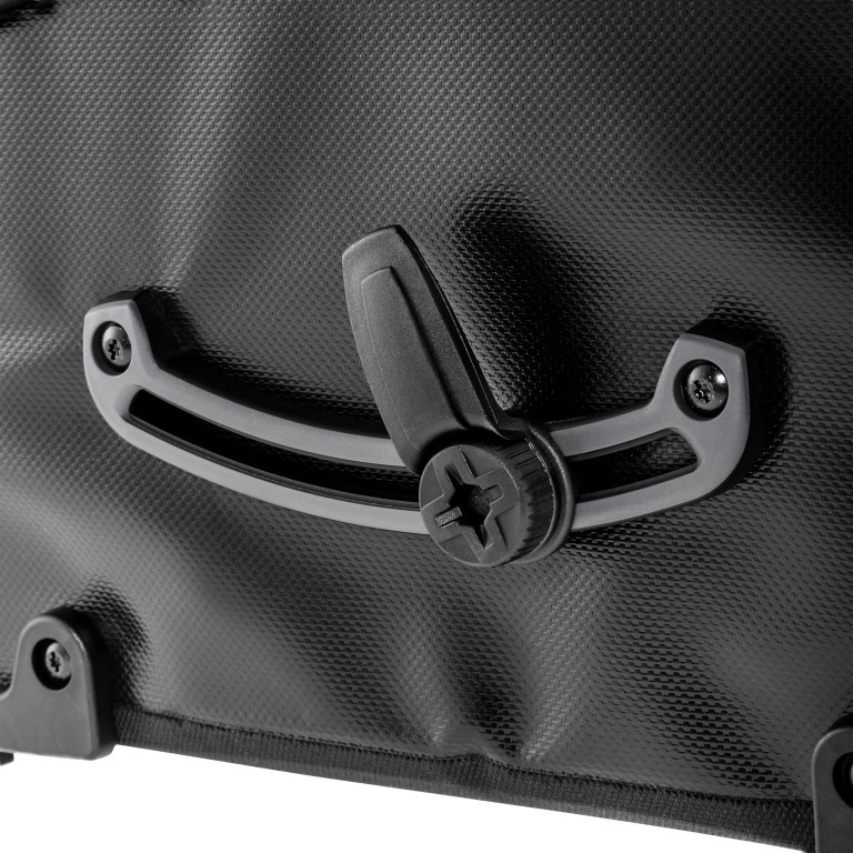 Fahrradtasche Downtown Two Plane Aktentasche mit Hinterrad-Aufhängesystem Volumen 20 Liter Black, Farbe: schwarz, Marke: Ortlieb, EAN: 4013051045087, Abmessungen in cm: 40x31x14, Bild 9 von 10