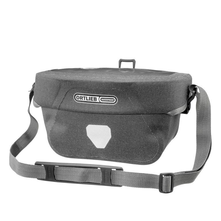 Fahrradtasche Ultimate Six Urban Lenkertasche Volumen 5 Liter Pepper, Farbe: grau, Marke: Ortlieb, EAN: 4013051049498, Bild 1 von 8