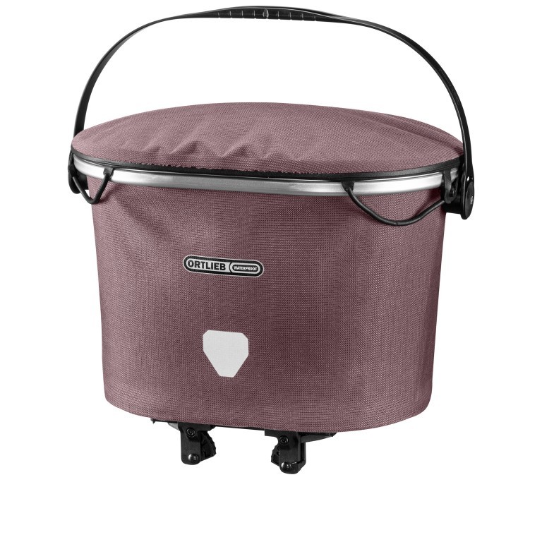 Fahrradtasche Up-Town Rack Urban Gepäckträgerkorb Volumen 17.5 Liter Ash Rose, Farbe: rosa/pink, Marke: Ortlieb, EAN: 4013051053891, Bild 1 von 10