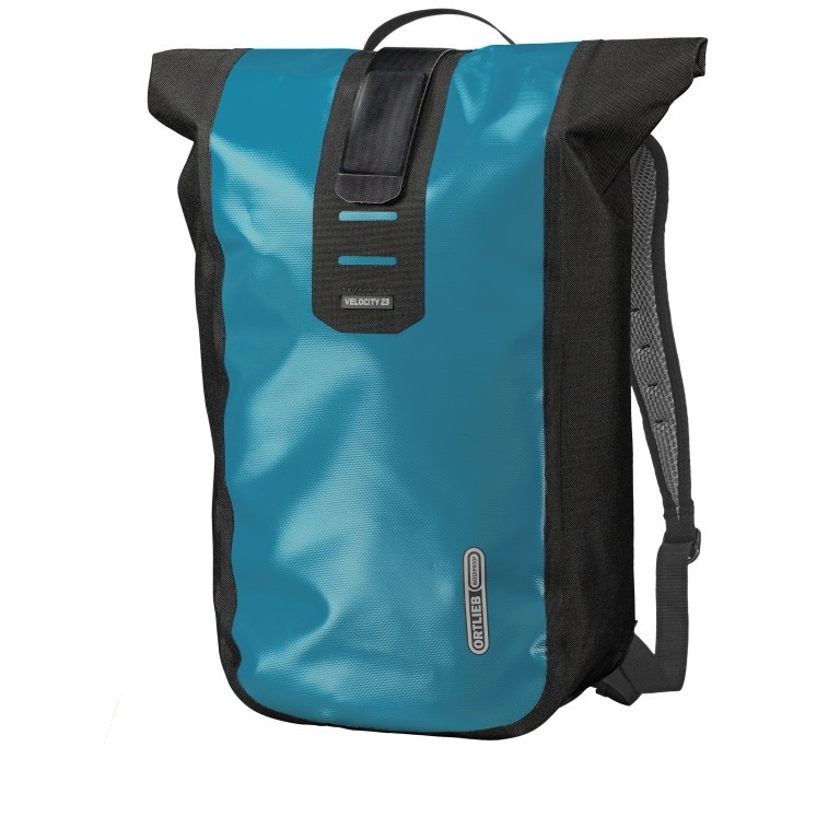 Rucksack Velocity Volumen 23 Liter Petrol-Black, Farbe: blau/petrol, Marke: Ortlieb, EAN: 4013051048903, Abmessungen in cm: 30x50x16, Bild 1 von 10