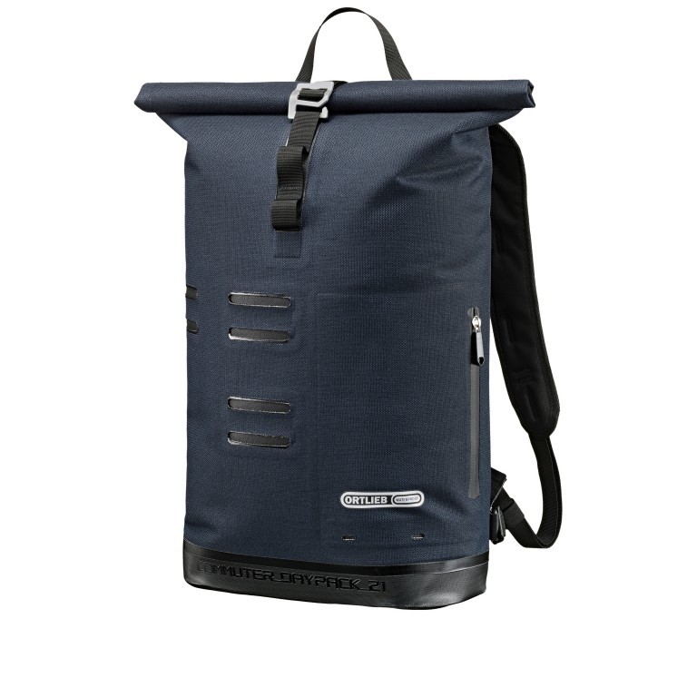 Rucksack Commuter-Daypack Urban Volumen 21 Liter Ink, Farbe: blau/petrol, Marke: Ortlieb, EAN: 4013051049740, Abmessungen in cm: 30x50x15.5, Bild 1 von 11