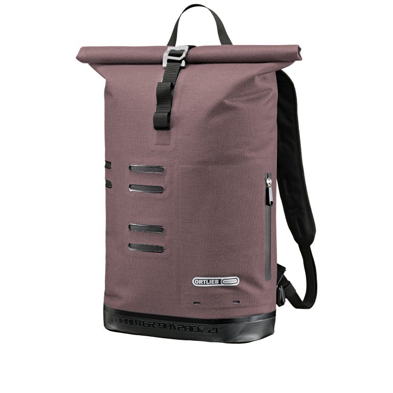 Rucksack Commuter-Daypack Urban Volumen 21 Liter Ash-Rose, Farbe: rosa/pink, Marke: Ortlieb, EAN: 4013051053815, Abmessungen in cm: 30x50x15.5, Bild 1 von 11