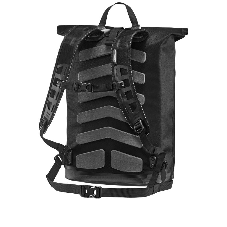 Rucksack Commuter-Daypack City Volumen 27 Liter Black, Farbe: schwarz, Marke: Ortlieb, EAN: 4013051051491, Abmessungen in cm: 32x50x21, Bild 3 von 7