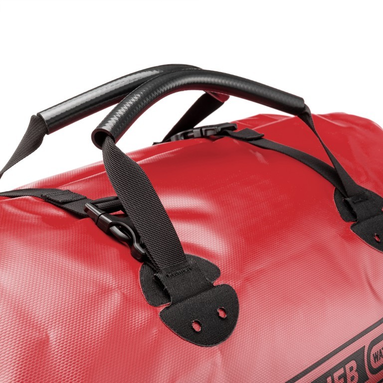 Reisetasche Rack-Pack Volumen 49 Liter Red, Farbe: rot/weinrot, Marke: Ortlieb, EAN: 4013051001038, Abmessungen in cm: 61x34x32, Bild 7 von 8