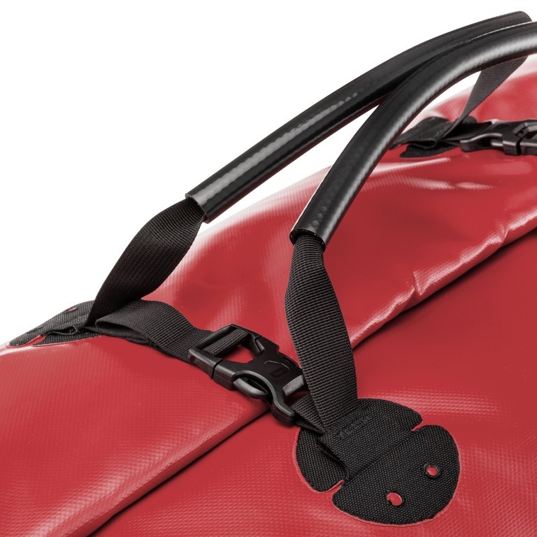 Reisetasche Rack-Pack Volumen 89 Liter Red, Farbe: rot/weinrot, Marke: Ortlieb, EAN: 4013051001113, Abmessungen in cm: 71x40x40, Bild 6 von 7