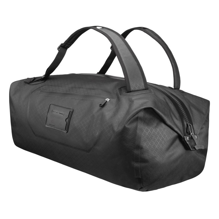 Reisetasche Metrosphere Duffle Volumen 60 Liter Black Embossed, Farbe: schwarz, Marke: Ortlieb, EAN: 4013051053990, Abmessungen in cm: 58x29x35, Bild 1 von 11