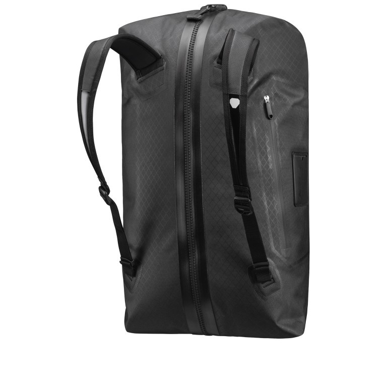 Reisetasche Metrosphere Duffle Volumen 60 Liter Black Embossed, Farbe: schwarz, Marke: Ortlieb, EAN: 4013051053990, Abmessungen in cm: 58x29x35, Bild 3 von 11