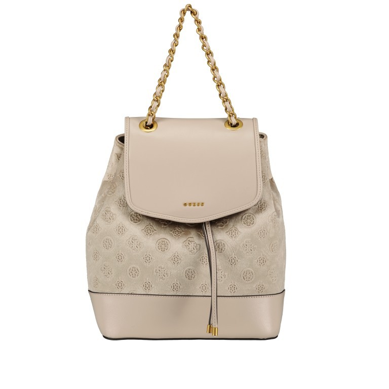 Rucksack Kimi Champagne, Farbe: beige, Marke: Guess, EAN: 7624302272632, Abmessungen in cm: 23x31x11, Bild 1 von 6