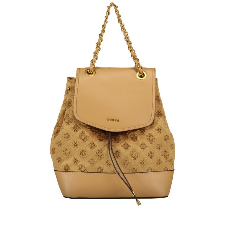 Rucksack Kimi Mocha, Farbe: cognac, Marke: Guess, EAN: 7624302272755, Abmessungen in cm: 23x31x11, Bild 1 von 6