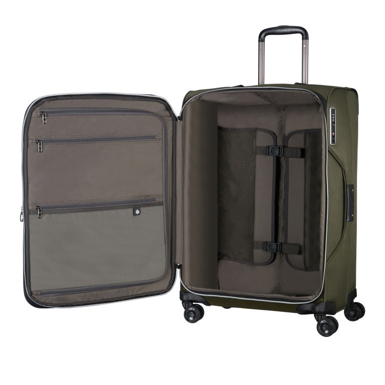 Koffer Novar Spinner 55 erweiterbar Khaki, Farbe: taupe/khaki, Marke: Samsonite, EAN: 5414847926310, Bild 6 von 19