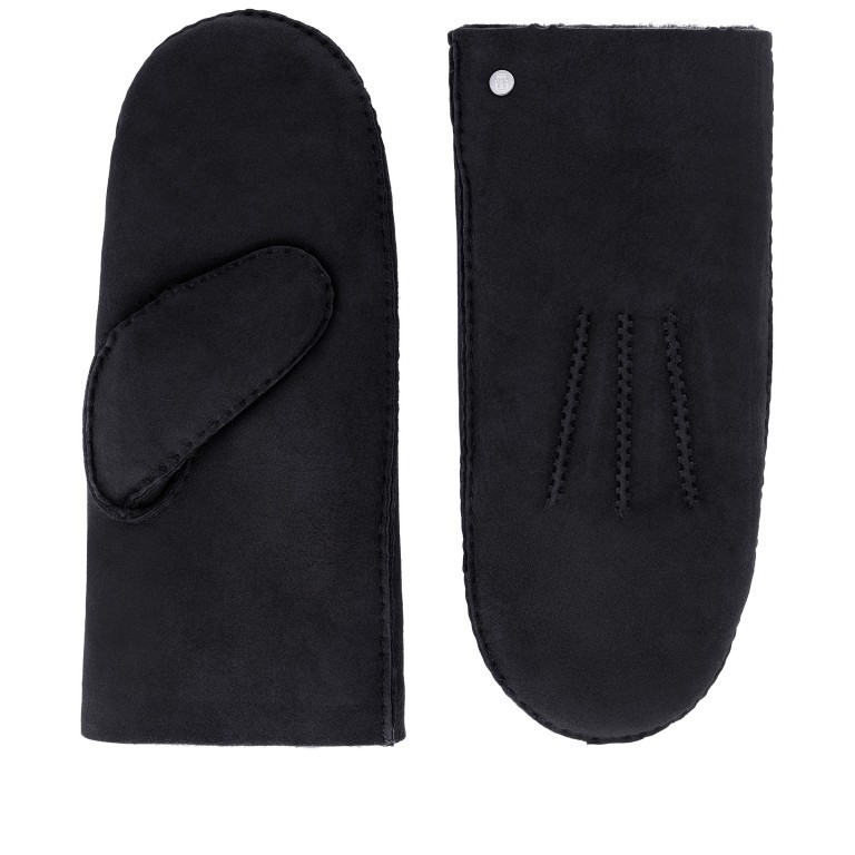Fäustlinge Unisex Lammfell Größe XXL Black, Farbe: schwarz, Marke: Roeckl, Bild 1 von 1