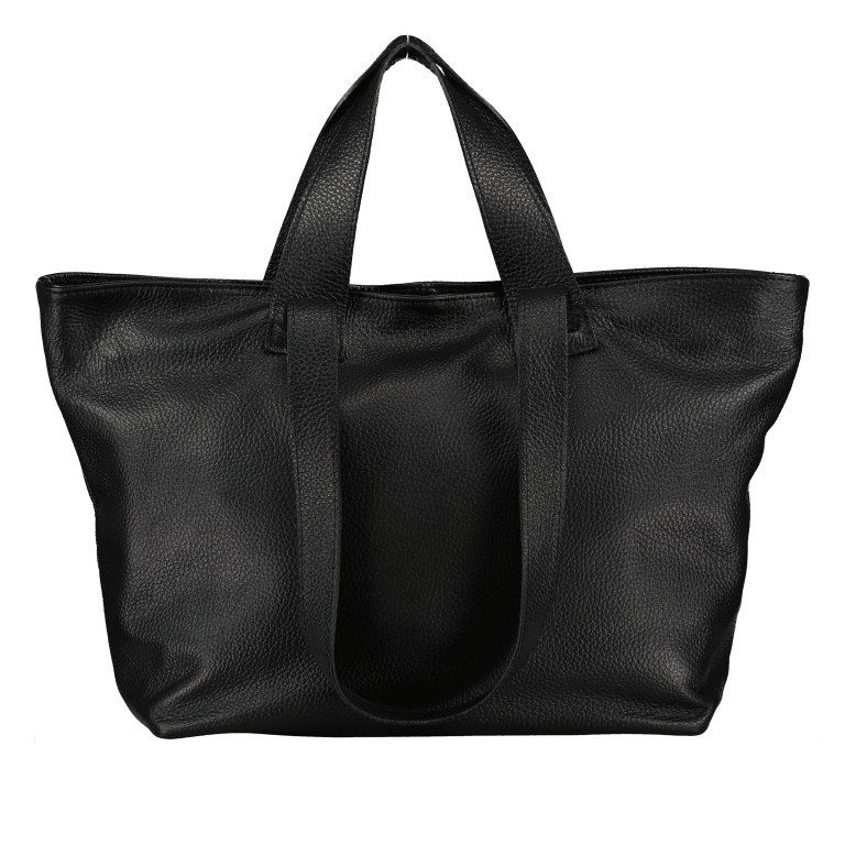 Tasche Schwarz, Farbe: schwarz, Marke: Hausfelder Manufaktur, EAN: 4065646008861, Abmessungen in cm: 31.5x30x13, Bild 1 von 6