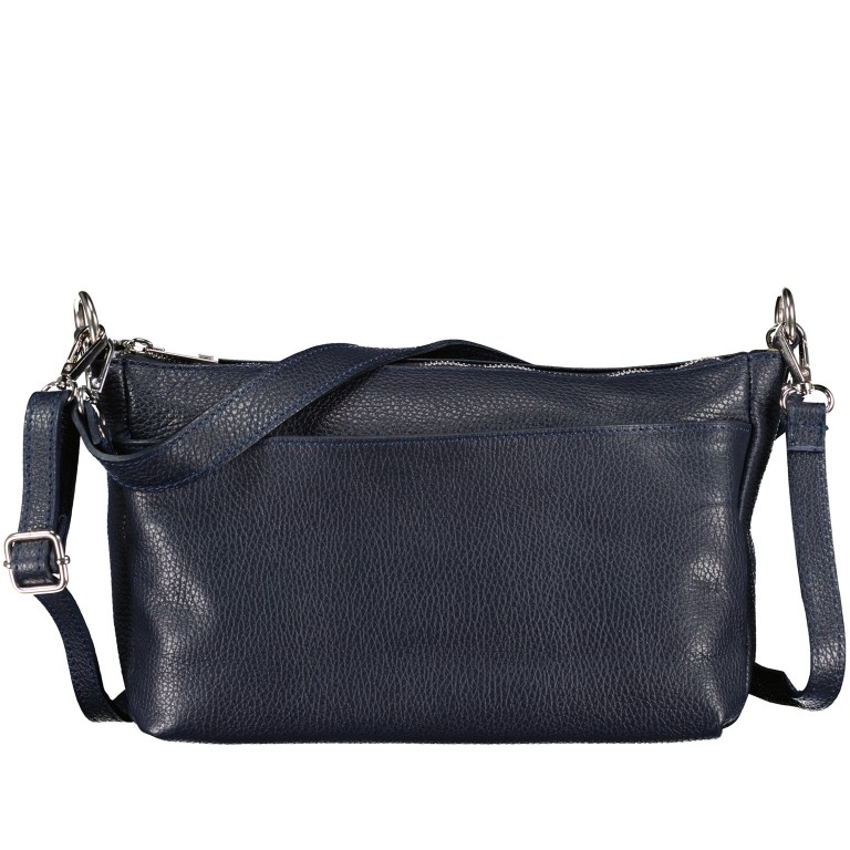 Umhängetasche Dunkelblau, Farbe: blau/petrol, Marke: Hausfelder Manufaktur, EAN: 4065646008946, Abmessungen in cm: 27x17x11, Bild 1 von 8