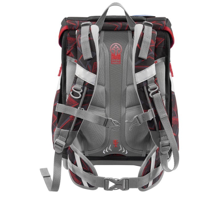 Schulranzen Space Set 5-teilig Ninja Yuma, Farbe: schwarz, Marke: Step by Step, EAN: 4047443460660, Abmessungen in cm: 28x37x20, Bild 6 von 14
