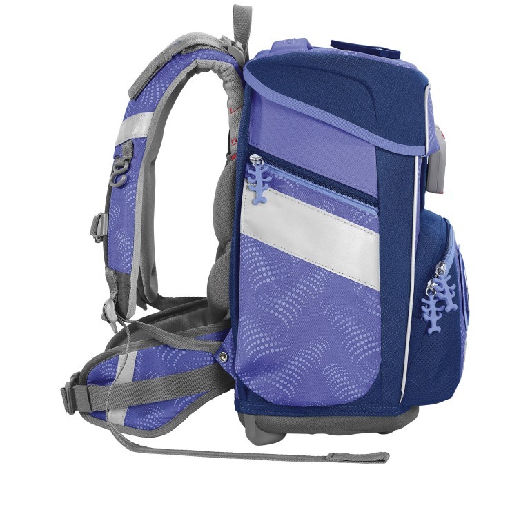 Schulranzen Space Set 5-teilig Ice Princess, Farbe: flieder/lila, Marke: Step by Step, EAN: 4047443460684, Abmessungen in cm: 28x37x20, Bild 5 von 14