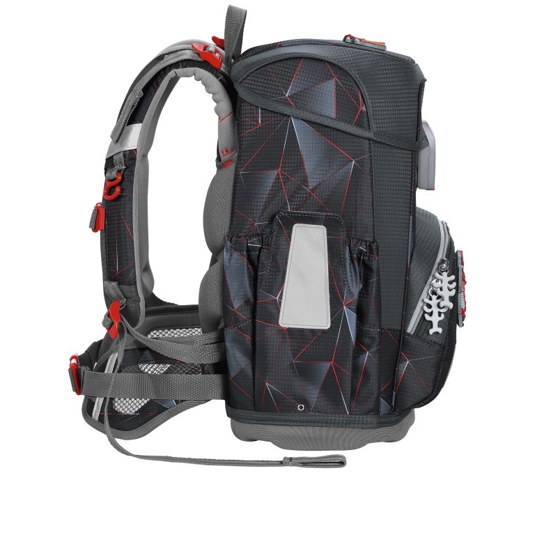 Schulranzen Cloud Set 5-teilig Dragon Drako, Farbe: schwarz, Marke: Step by Step, EAN: 4047443460738, Abmessungen in cm: 28x37.5x20, Bild 5 von 14