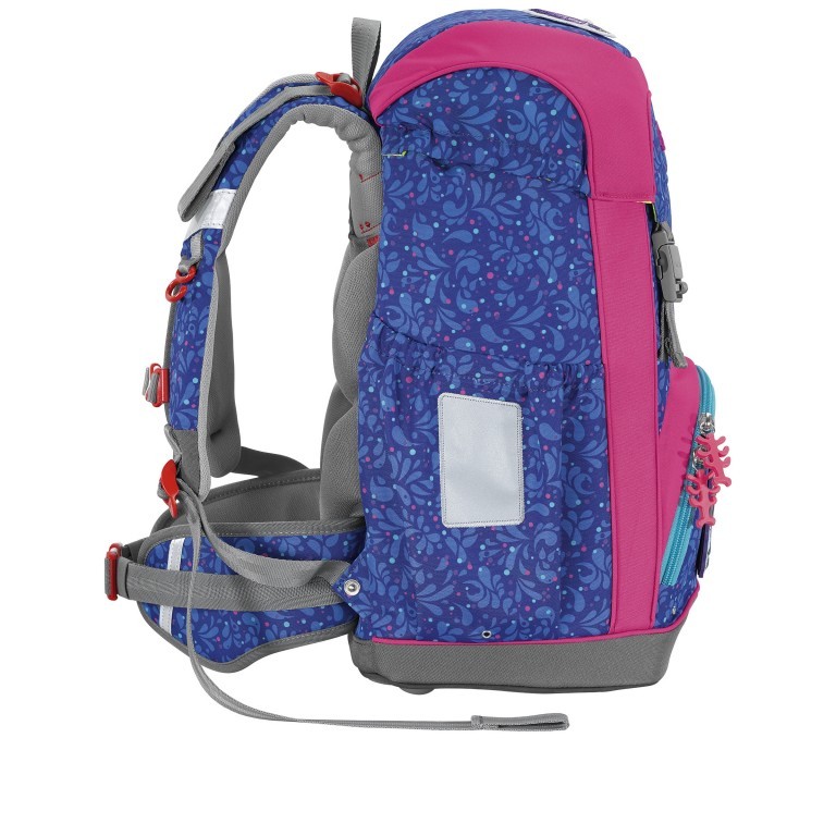 Schulranzen Giant Set 5-teilig Happy Dolphins, Farbe: rosa/pink, Marke: Step by Step, EAN: 4047443443465, Abmessungen in cm: 28x44x21, Bild 5 von 13