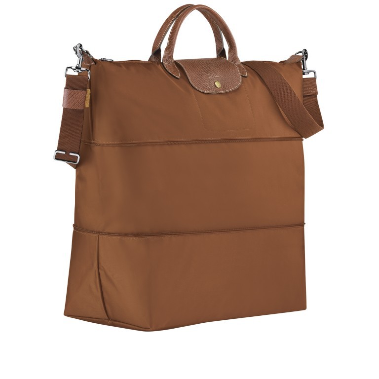 Reisetasche Le Pliage erweiterbar Cognac, Farbe: cognac, Marke: Longchamp, EAN: 3597922084661, Bild 2 von 6