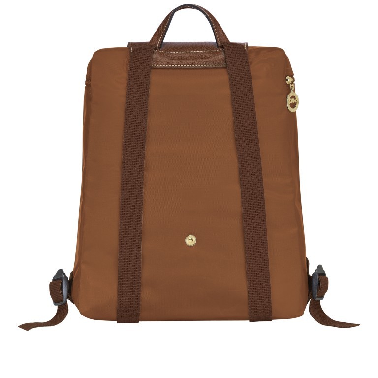 Rucksack Le Pliage Rucksack Cognac, Farbe: cognac, Marke: Longchamp, EAN: 3597922084425, Abmessungen in cm: 26x28x10, Bild 3 von 5