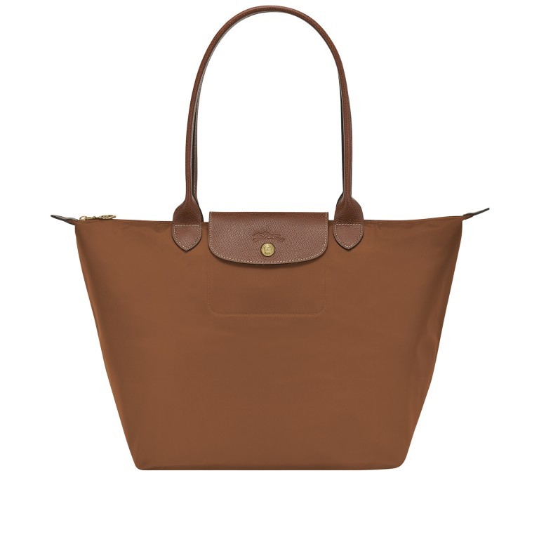 Shopper Le Pliage Shopper L 089-1899 Cognac, Farbe: cognac, Marke: Longchamp, EAN: 3597922084463, Abmessungen in cm: 31x30x19, Bild 1 von 5