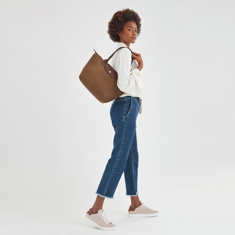 Shopper Le Pliage Shopper S Cognac, Farbe: cognac, Marke: Longchamp, EAN: 3597922084500, Abmessungen in cm: 28x25x14, Bild 4 von 5