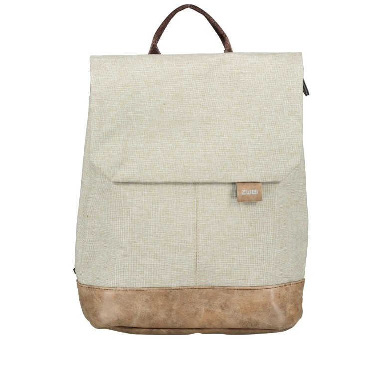 Rucksack Olli OR13 Creme, Farbe: beige, Marke: Zwei, EAN: 4250257921986, Abmessungen in cm: 28x33x12, Bild 1 von 4